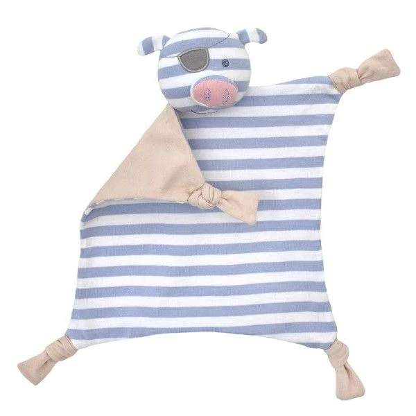 Apple Park™ Doudou Plat Mouchoir Organic Farm Buddies™ Cochon Pirate - Doudou Bio 2 Apple Park™ Doudou Plat Mouchoir Organic Farm Buddies™ Cochon Pirate - Doudou Bio – Image 2