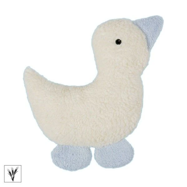 Bouillotte Sèche Epeautre Efie Canard Ecru & Bleu Ciel 25 Cm - Bouillottes Bio 1 Bouillotte Sèche Epeautre Efie Canard Ecru & Bleu Ciel 25 Cm - Bouillottes Bio