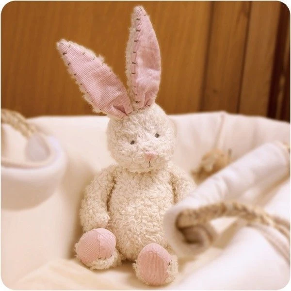 Doudou Lapine FiFi Large (45 Cm) Charlie Bears- Doudou Coton Bio Oeko-tex 1 Doudou Lapine FiFi Large (45 Cm) Charlie Bears- Doudou Coton Bio Oeko-tex