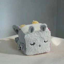 Cube D'éveil En Tissu Coton Bio Fred Franck & Fischer - Jouet Coton Bio -Jouets De Confort En Peluche Boutique cube d eveil en tissu coton bio fryd franck fischer peluche coton bio 4
