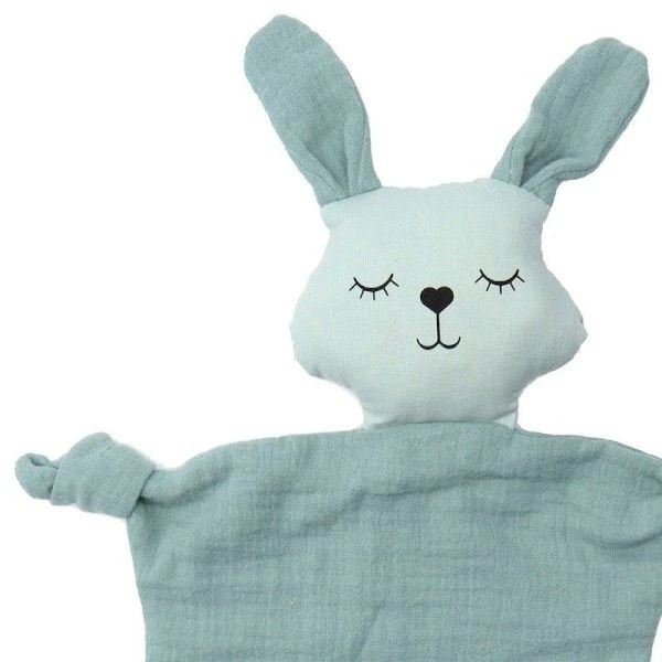 Doudou Plat à Nœuds Coton Bio Bunny APunt Barcelona®- Doudou Bébé Bio 2 Doudou Plat à Nœuds Coton Bio Bunny APunt Barcelona®- Doudou Bébé Bio – Image 2
