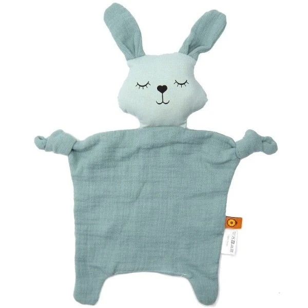 Doudou Plat à Nœuds Coton Bio Bunny APunt Barcelona®- Doudou Bébé Bio 1 Doudou Plat à Nœuds Coton Bio Bunny APunt Barcelona®- Doudou Bébé Bio