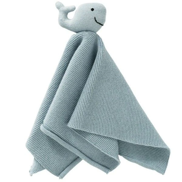 Doudou Bébé Coton Bio Point Mousse GOTS Baleine 33cm Fresk®- Doudou Bio 1 Doudou Bébé Coton Bio Point Mousse GOTS Baleine 33cm Fresk®- Doudou Bio