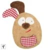 Doudou Bouillotte Sèche Épeautre Efie Chien Beige 25 Cm Coton Bio (Kba) - Bouillottes Bio