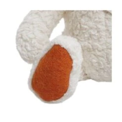 Doudou Coton Organic Bio Ours Orange & Blanc 34 Cm - Doudou Bio Naturel Efie -Jouets De Confort En Peluche Boutique doudou coton organic bio ours orange blanc 34 cm doudou bio naturel efie 2