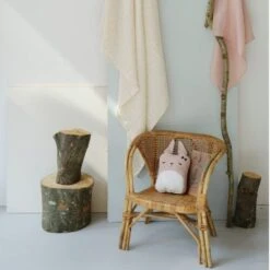 Doudou Coussin Lapine Vieux Rose Fabelab® Coton Bio GOTS- Doudou Bio Scandinave -Jouets De Confort En Peluche Boutique doudou coussin lapine vieux rose fabelab coton bio gots doudou bio scandinave 2