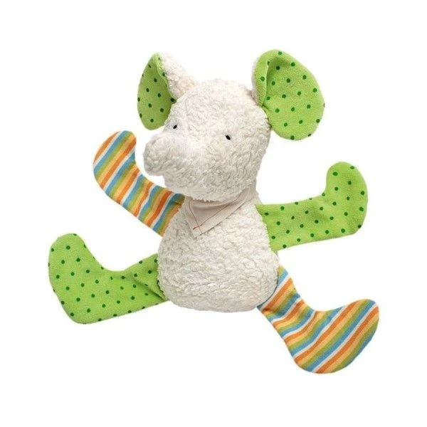 Doudou Elephant Coloré 30 Cm - Doudou Bio Naturel Efie 1 Doudou Elephant Coloré 30 Cm - Doudou Bio Naturel Efie