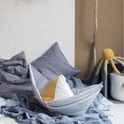 Doudou Hochet Fabelab® Poulpe Endormi Ocre 22 Cm Coton Bio GOTS Fabelab® - Hochets Bio Scandinave -Jouets De Confort En Peluche Boutique doudou hochet fabelab poulpe endormi ocre 22 cm coton bio gots fabelab hochets bio scandinave 3