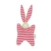 Doudou Hochet Keptin-jr Lapin Rabby Fuschia Small 15cm- Doudou Ecologique