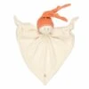 Doudou Keptin-jr Coton Bio Zmooz Large Mandarine Orange 24cm - Doudou Bio