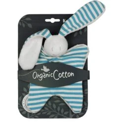 Doudou Keptin-jr Hochet Petit Doggo Bleu Ciel - Doudou Coton -Jouets De Confort En Peluche Boutique doudou ketpin jr hochet petit doggo doudou coton 2