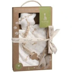 Doudou Lange Bio Etoile Avec Attache Sucette Sophie La Girafe® So'Pure- JouetVulli® -Jouets De Confort En Peluche Boutique doudou lange bio etoile avec attache sucette sophie la girafe so pure jouet vulli 2