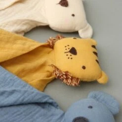 Doudou Lange Mousseline De Coton Bio Koala Albetta® 35cm- Lange -Jouets De Confort En Peluche Boutique doudou lange mousseline de coton bio koala albetta lange 3