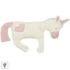 Doudou Licorne Efie® Bouillotte Épeautre Broderie Cœur 34 Cm Coton Bio GOTS - Bouillotte Efie