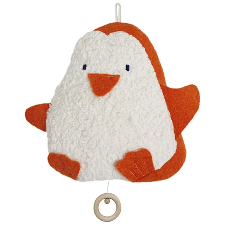 Doudou Musical Coton Bio Efie® Pingouin Orange & Blanc 24 Cm Efie® - Doudou Bio Naturel Efie 1 Doudou Musical Coton Bio Efie® Pingouin Orange & Blanc 24 Cm Efie® - Doudou Bio Naturel Efie