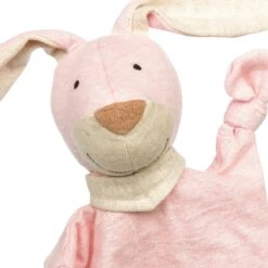 Doudou Naissance Petit Lapin Rose Plat à Nœuds Jersey De Coton Bio Sigikid® 19 Cm - Doudou Bébé -Jouets De Confort En Peluche Boutique doudou naissance petit elephant plat a noeuds jersey de coton bio sigikid 19 cm doudou bebe 8