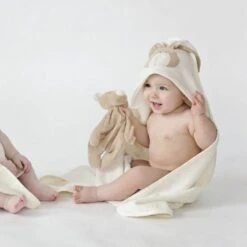 Doudou Ourson Bio Attache Tétine Wooly Organic® Coton Bio 25cm - Doudou Bio GOTS -Jouets De Confort En Peluche Boutique doudou ourson bio attache tetine wooly organic coton bio 25cm doudou bio gots 3