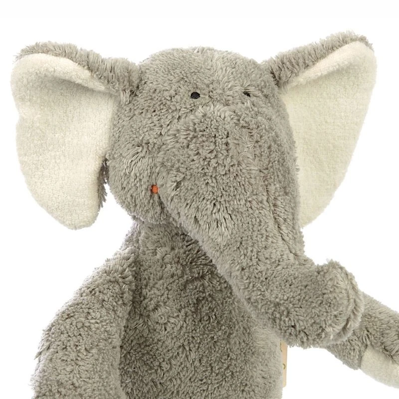 Doudou Peluche Bio Eléphant 28cm Green Sigikid® - Peluche Bio 2 Doudou Peluche Bio Eléphant 28cm Green Sigikid® - Peluche Bio – Image 2
