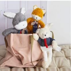 Doudou Peluche Bio Lapin 25cm Maïlou Tradition® Coton Bio - Doudou Bio Fait En France -Jouets De Confort En Peluche Boutique doudou peluche bio lapin 25cm mailou tradition coton bio doudou bio fait en france 4