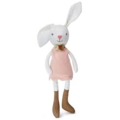 Doudou Peluche Bio Lapine Charlotte 42cm Apple Park™-Jouets Bio Apple Park™ -Jouets De Confort En Peluche Boutique doudou peluche bio lapine charlotte 42cm apple park jouets bio apple park 2