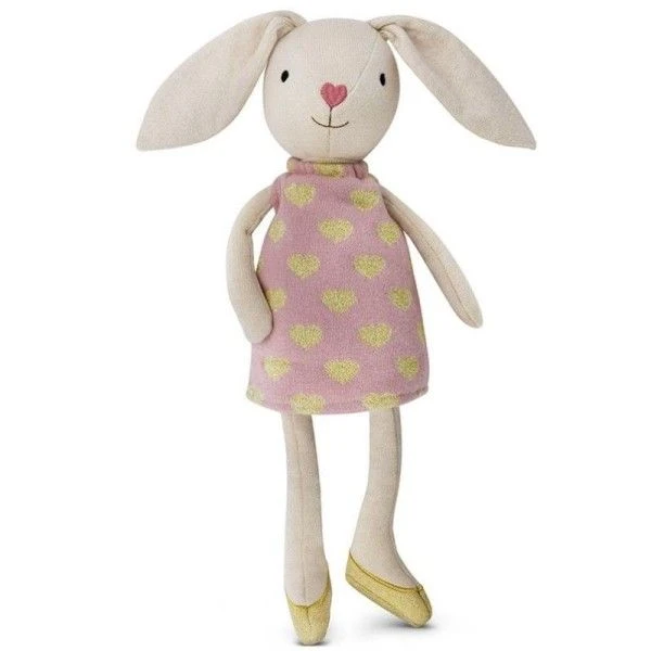 Doudou Peluche Bio Lapine Luella 42cm Apple Park™ -Jouets Bio Apple Park™ 2 Doudou Peluche Bio Lapine Luella 42cm Apple Park™ -Jouets Bio Apple Park™ – Image 2