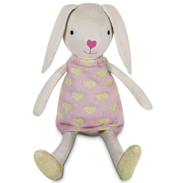 Doudou Peluche Bio Lapine Luella 42cm Apple Park™ -Jouets Bio Apple Park™ 1 Doudou Peluche Bio Lapine Luella 42cm Apple Park™ -Jouets Bio Apple Park™