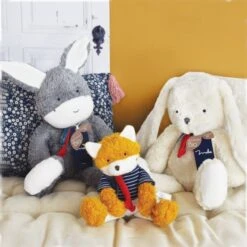 Doudou Peluche Bio Renard 25cm Maïlou Tradition® Coton Bio - Doudou Bio Fait En France -Jouets De Confort En Peluche Boutique doudou peluche bio renard 25cm mailou tradition coton bio doudou bio fait en france 3