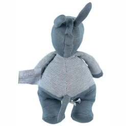 Doudou Peluche Coton Bio Âne Paco Bleu 32cm Noukie's® - Bébé Bio -Jouets De Confort En Peluche Boutique doudou peluche coton bio ane paco bleu 32cm noukie s bebe bio 2
