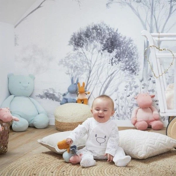 Doudou Peluche Coton Bio Âne Paco Ocre 32cmNoukie's®- Bébé Bio 4 Doudou Peluche Coton Bio Âne Paco Ocre 32cmNoukie's®- Bébé Bio – Image 4