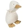 Doudou Peluche Efie Canard Naturel 32 Cm - Doudou Coton Bio Vegan