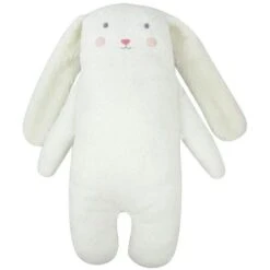 Doudou Peluche éponge De Coton Bio Lapin 44cm Albetta® - Doudou Rondelets