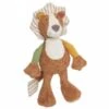 Doudou Peluche Lion Rayé 30cm Green Sigikid® - Peluche Bio