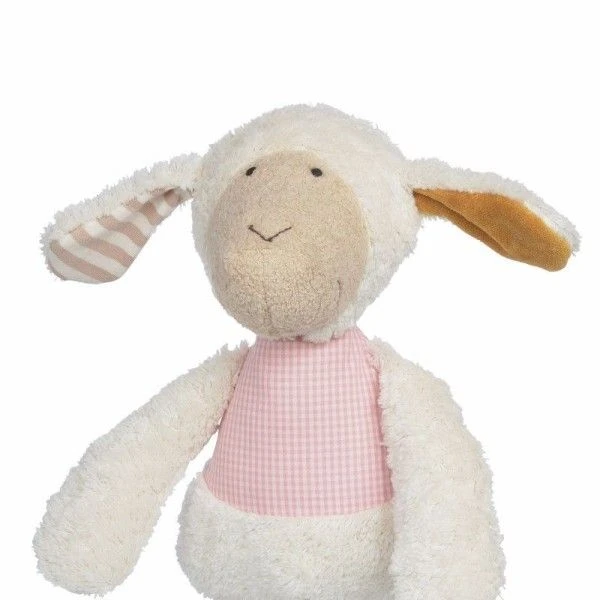 Doudou Peluche Mouton Vichy 27cm Green Sigikid® - Peluche Bio 2 Doudou Peluche Mouton Vichy 27cm Green Sigikid® - Peluche Bio – Image 2