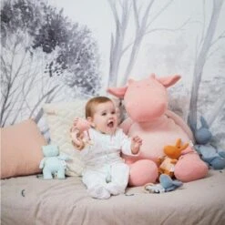 Doudou Peluche Musicale Coton Bio Nouky Menthe Noukie's® - Bébé Bio -Jouets De Confort En Peluche Boutique doudou peluche musicale coton bio nouky menthe noukie s bebe bio 5