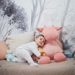 Doudou Peluche Musicale Coton Bio Nouky Menthe Noukie's® - Bébé Bio -Jouets De Confort En Peluche Boutique doudou peluche musicale coton bio nouky menthe noukie s bebe bio 6