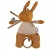 Doudou Peluche Musicale Coton Bio Paco Ocre Noukie's® - Bébé Bio