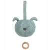 LÄSSIG Doudou Peluche Musicale Tricotée Little Chums Chien Lässig® Coton Bio Gots - Doudous Et Hochets Bio