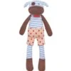 Doudou Peluche Organic Farm Buddies™ Chien Boxer 36cm- Doudou Bio Apple Park™