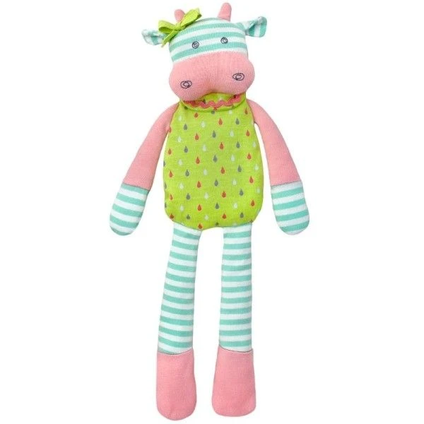 Doudou Peluche Organic Farm Buddies™ Petite Vache Bella - Doudou Bio 1 Doudou Peluche Organic Farm Buddies™ Petite Vache Bella - Doudou Bio