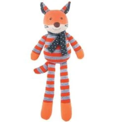 Doudou Peluche Organic Farm Buddies™ Renard Frenchy Coton Bio 35 Cm - Doudou Bio