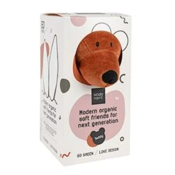 Doudou Peluche Ours Caramel Wooly Organic® Coton Bio 17 Cm - Doudou Bio GOTS -Jouets De Confort En Peluche Boutique doudou peluche ours caramel wooly organic coton bio 17 cm doudou bio gots 2