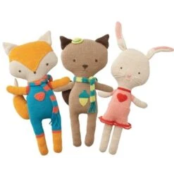 Doudou Peppa® Tricot Bio Ecureuil - Doudou Bio Equitable -Jouets De Confort En Peluche Boutique doudou peppa tricot bio ecureuil doudou bio equitable 4