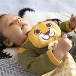 Doudou Plat 28cm Coton Bio Lion Coq En Pâte® - Doudou Coton Bio -Jouets De Confort En Peluche Boutique doudou plat 28cm coton bio lion en pate cartable coton bio 2