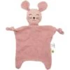 Doudou Plat à Nœuds Coton Bio Souris APunt Barcelona®- Doudou Bébé Bio