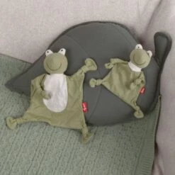 Doudou Plat à Nœuds Grenouille Jersey De Coton Bio Sigikid® 26 Cm - Doudou Bébé -Jouets De Confort En Peluche Boutique doudou plat a noeuds grenouille jersey de coton bio sigikid 26 cm doudou bebe 5