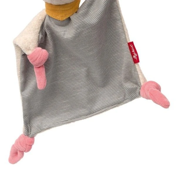 Doudou Plat à Nœuds Sigikid® Lapin 'Vintage 50's Signature' 25cm - Doudou Chien 3 Doudou Plat à Nœuds Sigikid® Lapin 'Vintage 50's Signature' 25cm - Doudou Chien – Image 3