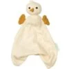 Doudou Plat Bébé Hoppa® Poussin Pico Mousseline Écru 24cm Coton Bio GOTS - Doudou Bébé