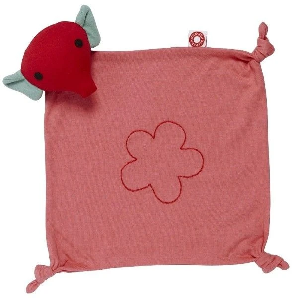 Doudou Plat Carré Franck & Fischer Eléphant Rose Mimi - Doudou Coton Bio Gots 1 Doudou Plat Carré Franck & Fischer Eléphant Rose Mimi - Doudou Coton Bio Gots
