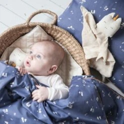 Doudou Plat Carré Licorne Blanche & MielFabelab® Coton Bio GOTS- Doudou Bio Scandinave -Jouets De Confort En Peluche Boutique doudou plat carre licorne blanche miel fabelab coton bio gots doudou bio scandinave 3