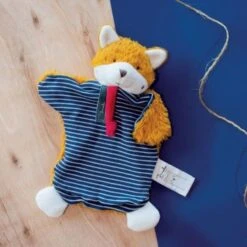 Doudou Plat Marionnette Renard 25 Cm Maïlou Tradition® Coton Bio - Doudou Made In En France -Jouets De Confort En Peluche Boutique doudou plat marionnette renard 25 cm mailou tradition coton bio doudou made in en france 3